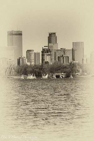 A regatta in Minneapolis- old time