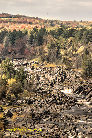 Fall in Jay cooke by the river-warming light