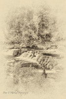 Falls on St.Loius river by Jay cooke- old style