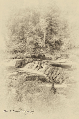 Falls on St.Loius river by Jay cooke- old style