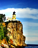 Split Rock looking over Lake Superior