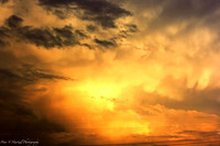 Storm sunset