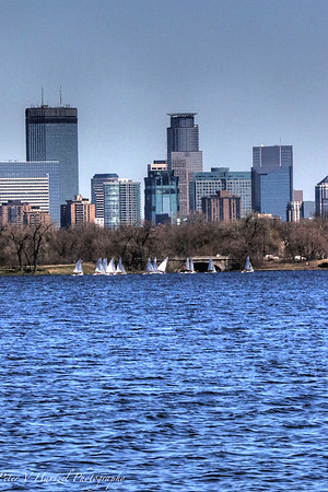 A regatta in Minneapolis