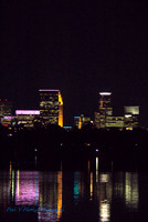 Lake Bde Maka Ska at Night w/reflections-soft light