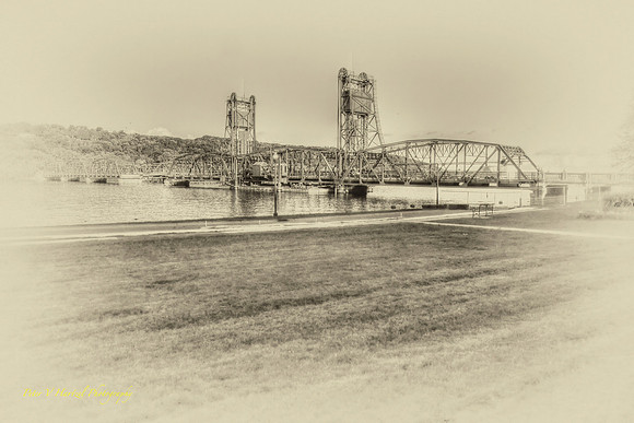 Historic liftbridge-aestheic view
