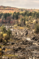 Fall in Jay cooke by the river-warming light