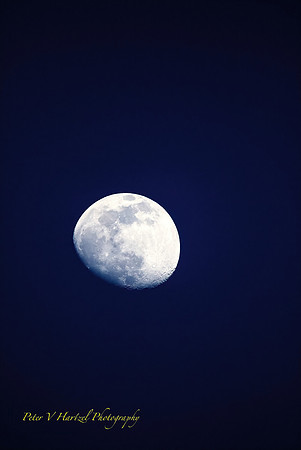 Quarter moon-soft light